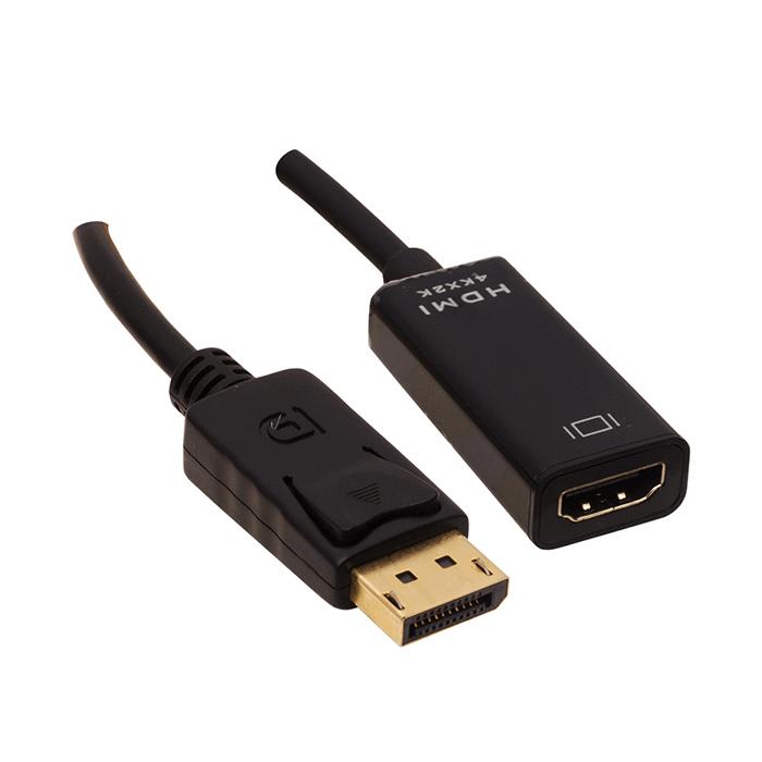 POWERMASTER PM-14030 DISPLAY PORT ERKEK TO HDMI DİŞİ 4K*2K 25CM ÇEVİRİCİ KABLO