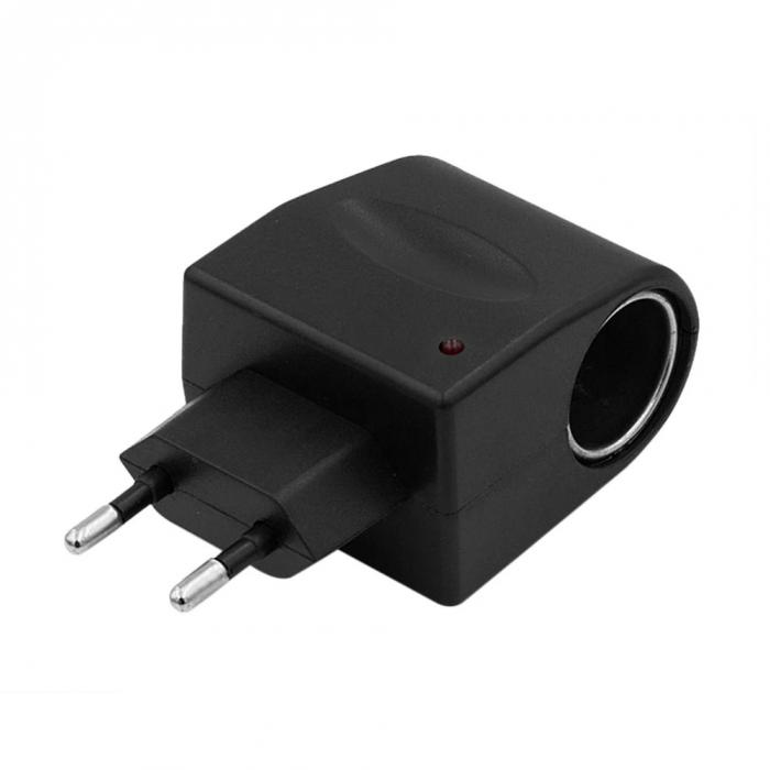 POWERMASTER PM-15950 AC TO DC 220 VOLT ÇAKMAK FİŞİ ÇEVİRİCİ ADAPTÖR (INPUT:220V - OUTPUT:12V-500MA)