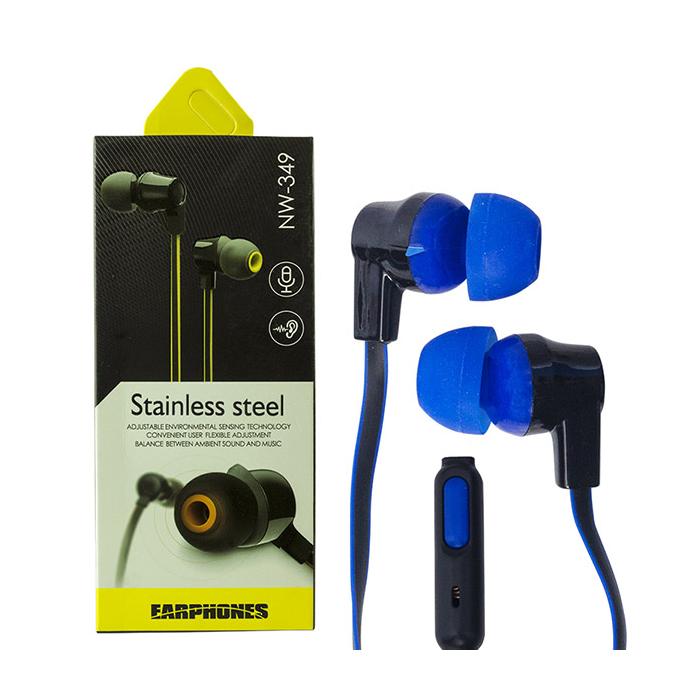 POWERMASTER NW-349 YASSI KULAK İÇİ KULAKLIK ( MAVİ*SARI*TURUNCU )