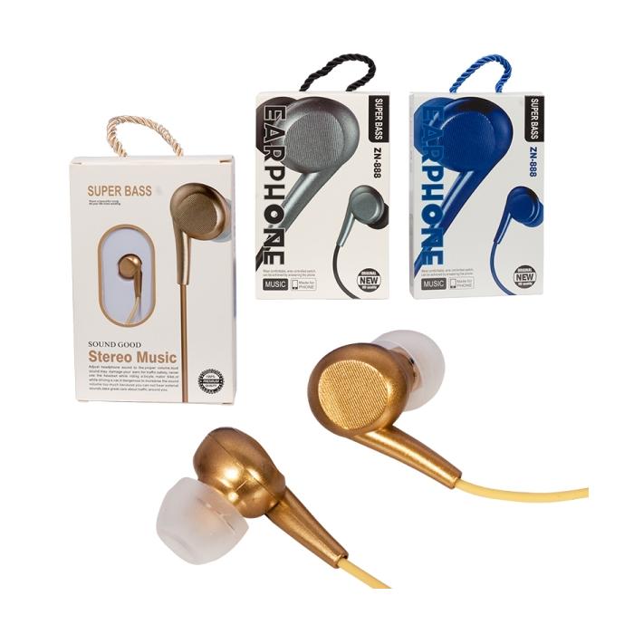 POWERMASTER ZN-888 MİKROFONLU KULAK İÇİ KULAKLIK