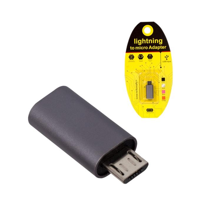 POWERMASTER IPHONE TO SAMSUNG MICRO USB ÇEVİRİCİ OTG APARAT