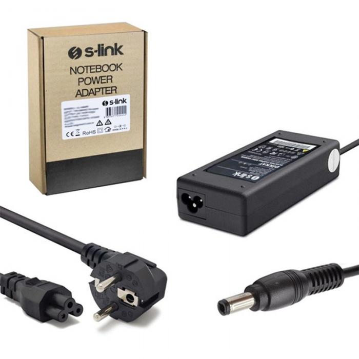 POWERMASTER PM-2159 - 15 VOLT - 4 AMPER 6.3*3.0 UÇLU TOSHIBA NOTEBOOK ADAPTÖR