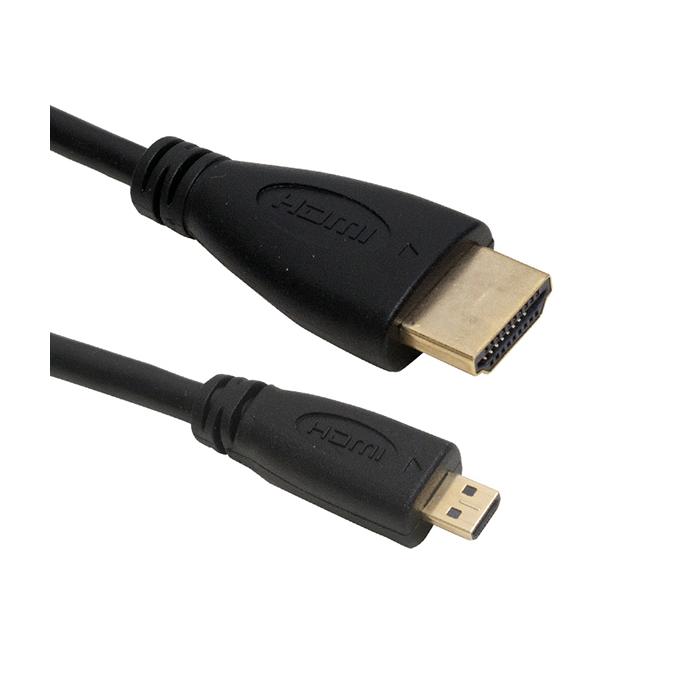 POWERMASTER HDMI ERKEK MICRO HDMI ERKEK GOLD 1.5 METRE KABLO