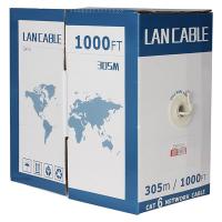 POWERMASTER 23 AWG 0.57MM  1GBPS UTP CU %100 BAKIR 305 METRE GRİ CAT6 KABLO