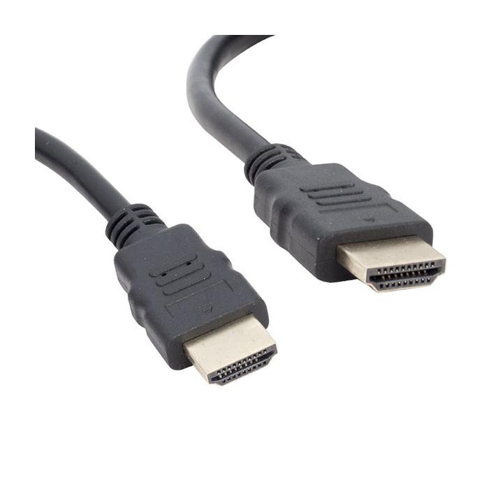 POWERMASTER PLASTİK DÜZ SİYAH 1.5 METRE POŞETLİ GOLD UÇLU HDMI KABLO