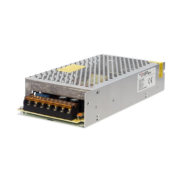 POWERMASTER PM-9758 12 VOLT - 15 AMPER - 180 WATT METAL KASA ADAPTÖR