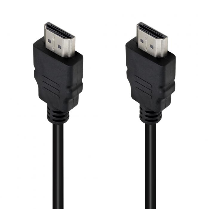 POWERMASTER PLASTİK DÜZ SİYAH 13 METRE POŞETLİ HDMI KABLO