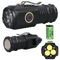 POWERMASTER PM-25118 ŞAPKA EL FENERİ 3 COB LEDLİ 3 MODLU ŞARJLI TYPE-C MIKNATISLI 30X30X80MM