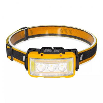 POWERMASTER S03 SARI 10 WATT SENSÖRLÜ 11 IŞIK MODLU KAFA LAMBASI 24 BEYAZ SMD - 6 KIRMIZI SMD - 1 POWER LEDLİ