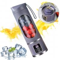 POWERMASTER PM-25965 450ML SHAKEN TAKE KİŞİSEL SMOOTHİE TAŞINABİLİR BLENDER MEYVE SIKACAĞI ŞARJLI MOR