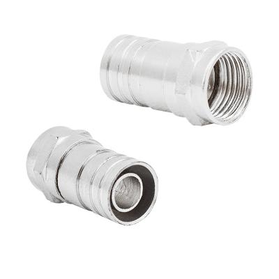 RG6 KISA TİP SIKMALI F KONNEKTÖR