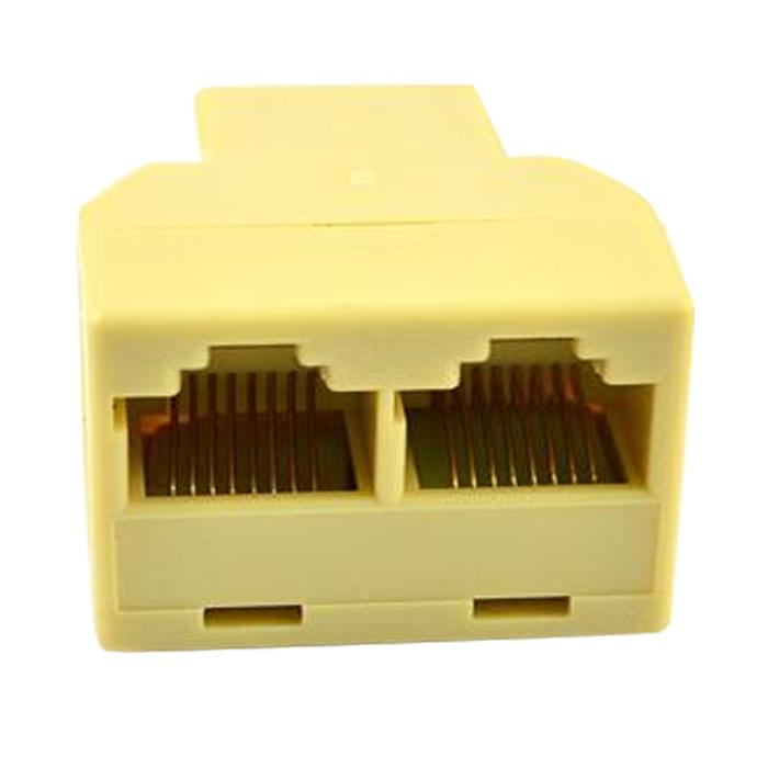 RJ 45 1 DİŞİ/2 DİŞİ ÇEVİRİCİ 8P8C (DAĞITICI-ÇOKLAYICI)