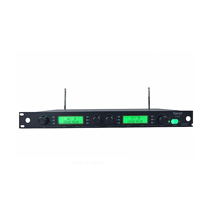 ROOF R-404 4 KANAL UHF KABLOSUZ MİKROFON RECEIVER