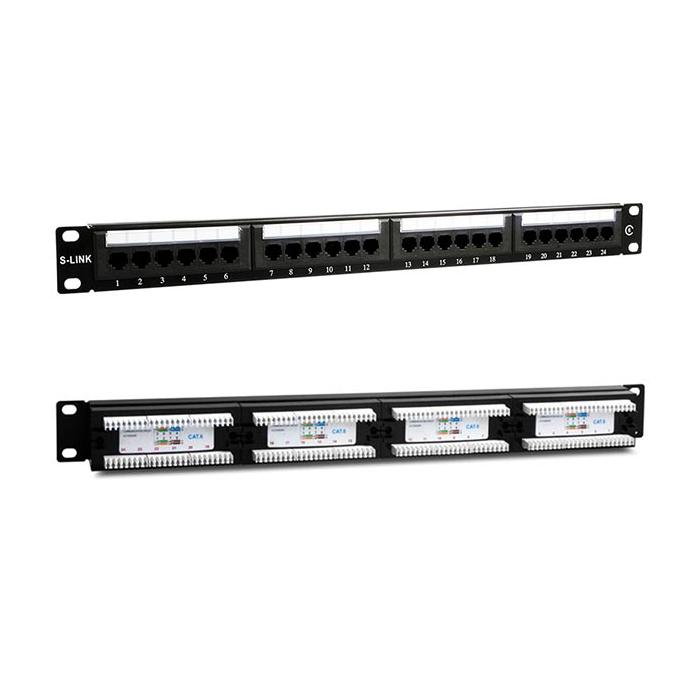 S-LINK SL-F624 24 LÜ UTP CAT6 PATCH PANEL
