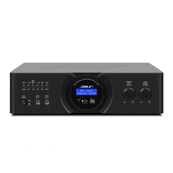 SHILE OK-555B STEREO USB-BT 4X HOP ÇIKIŞ 2X100W TRAFOSUZ ANFİ