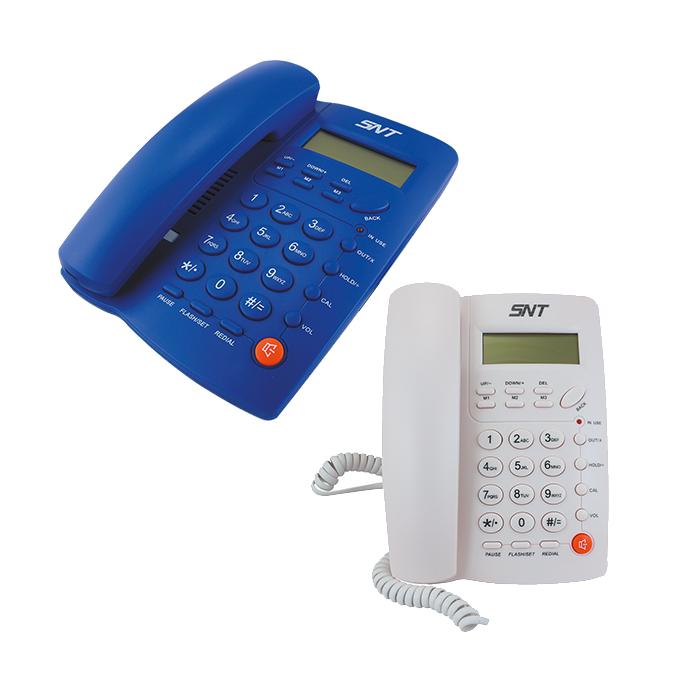 SNT T1 NUMARAYI GÖSTEREN MASAÜSTÜ KABLOLU SİYAH TELEFON