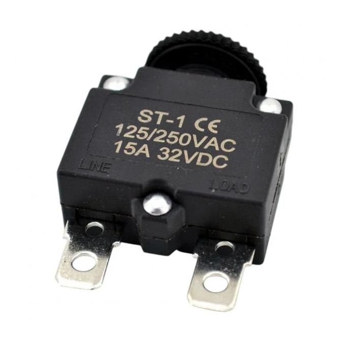 ST SERİSİ TERMİK SİGORTA 15 AMPER 125/250VAC 32VDC (IC-271S)