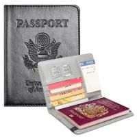 SUNUP SN-26342 AMERİKA USA KAPAKLI SUNİ DERİ PASAPORT KILIFI CÜZDANI (RFID ENGELLEYİCİ)