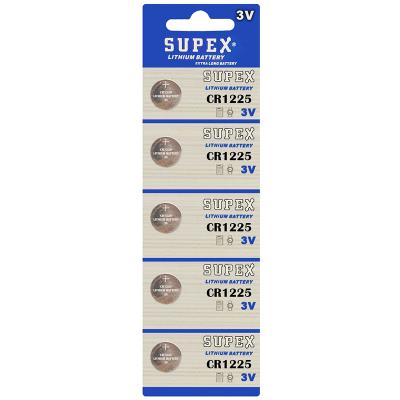 SUPEX CR1225 3 VOLT LİTYUM PİL (5Lİ PAKET FİYATI)