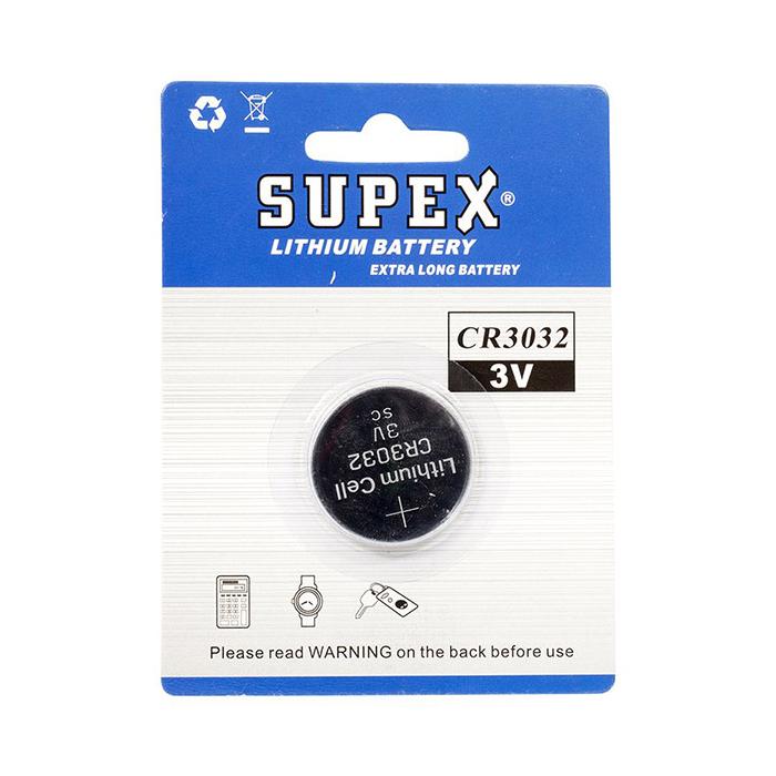 SUPEX CR3032 3 VOLT LİTYUM PİL (TEKLİ)
