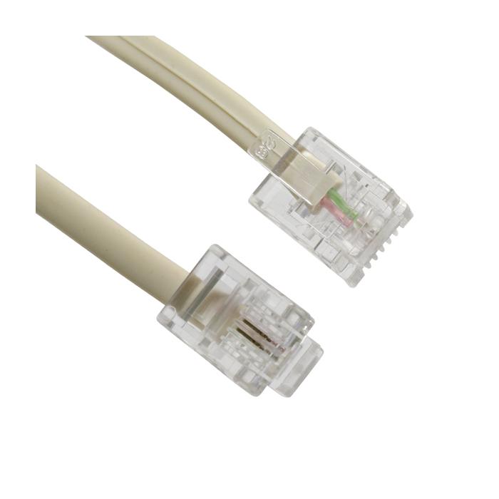 TELEFON HAT KABLOSU HAZIR 15 METRE KREM 6P/2C