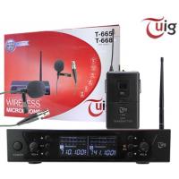 TUIG T-665 1 YAKA KABLOSUZ UHF DIGITAL TELSİZ MİKROFON