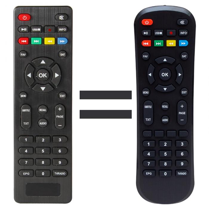 FULLY KR MAGBOX ROYAL*SIGMA*ORBİT*FREEBOX STARBOX*XBOX*WİSMANN MİNİ 600 HD KUMANDA 32HH (UK-035)(34068=3058=15221)