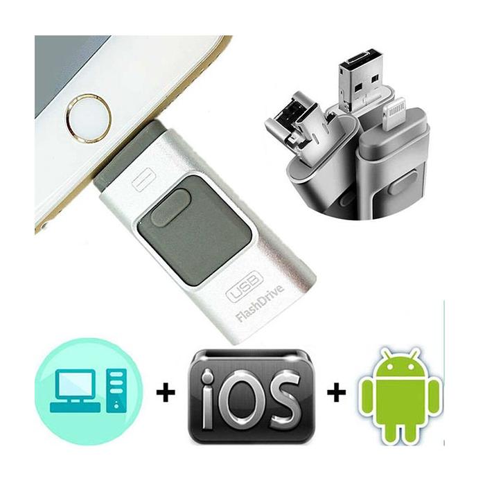 POWERMASTER USB STORER 16 GB IPHONE OTG FLASH BELLEK * IOS/ANDROID/WINDOWS MOBILE