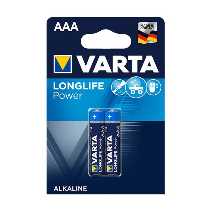VARTA LONGLIFE POWER ALKALİN AAA İNCE KALEM PİL (2Lİ PAKET FİYATI)