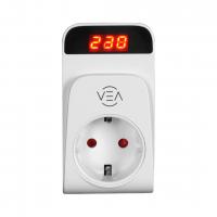VEA VE-25530 15A 3520W TEKLİ DİJİTAL GÖSTERGELİ AKIM KORUMALI PRİZ AŞIRI YÜKSEK GERİLİM