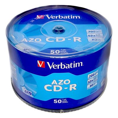 VERBATİM CD-R AZO 700MB 52X 80MIN 50Lİ PAKET