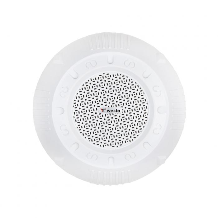 WESTA WS-1256T 6.5 16 CM 6 WATT 8 OHM SIVA ÜSTÜ YARIM KÜRE TRAFOLU TAVAN HOPARLÖR