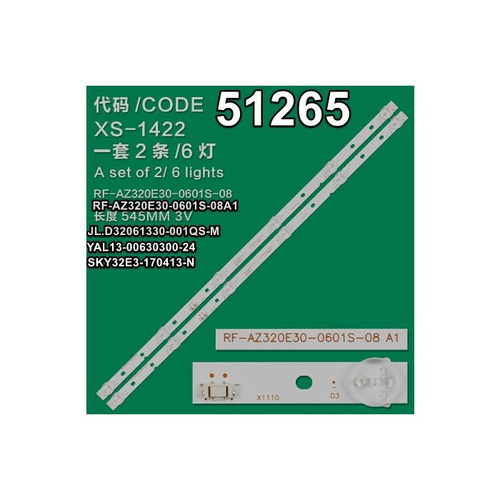 WKSET-6265 36967X2 SKY32E3-170413-N YAL13-00630300-40 2 ADET LED BAR