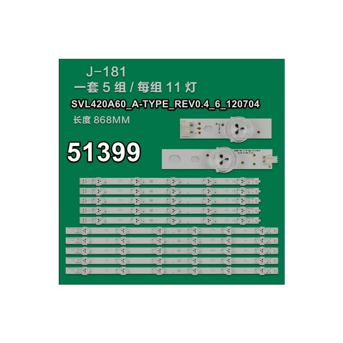 WKSET-6399 35128X5 35129X5 SVL420A60_A/BTYPE_REV0.4_6_120704  10 ADET LED BAR