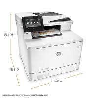 HP  COLOR LAZERJET PRO M477FNW CF377A RENKLİ LAZER YAZICI TARAYICI FOTOKOPİ FAX USB/ETHERNET/WIFI A4