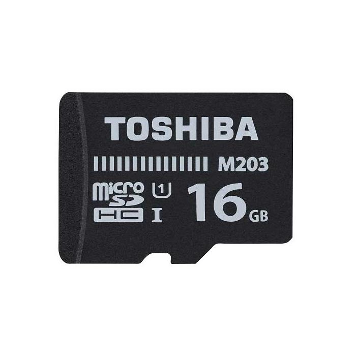 TOSHIBA M203 EXCERIA 16GB MICRO SD CLASS10 100MB/s HAFIZA KARTI THN-M203K0160EA