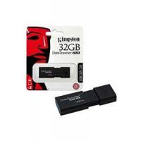 KINGSTON (DT100G3/32GB) 32GB USB 3.0 FLASH DISK SİYAH