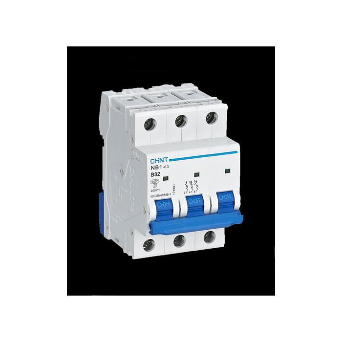 NB1 SERİSİ 3 KUTUPLU OTOMATİK SİGORTALAR
