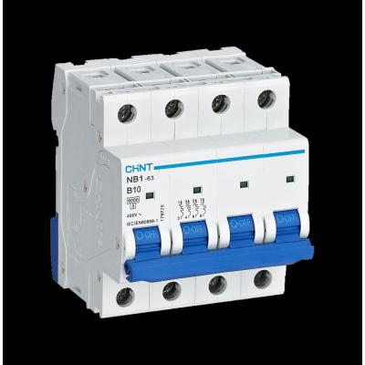 NB1 SERİSİ 4 KUTUPLU OTOMATİK SİGORTALAR