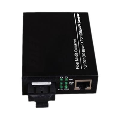 FNET (FSM-MC201) F/O CONVERTER 10/100/1000 MBPS SC SM