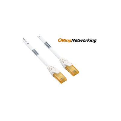 ORING (PC-U16005WH) 0,5MT.PVC BC 24AWG CAT6 U/UTP BEYAZ PATCH KABLO