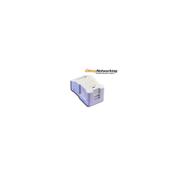 ORING (WO-6X) RJ45 (8P/8C) KEYSTONE 1 Lİ SIVA ÜSTÜ DUVAR PRİZİ MULTIATECH (CAT7-CAT6A-CAT6-CAT5E)