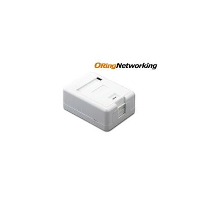 ORING (WO-6AF-1P) KEYSTONE 1 Lİ SIVA ÜSTÜ DUVAR PRİZİ (CAT7-CAT6A --CAT6 -CAT5E)