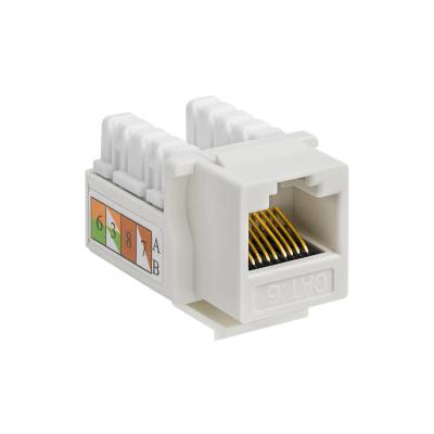 TEKNOGREEN (TK-CAT06BK) RJ45 (8P/8C) KEYSTONE JACK CAT6
